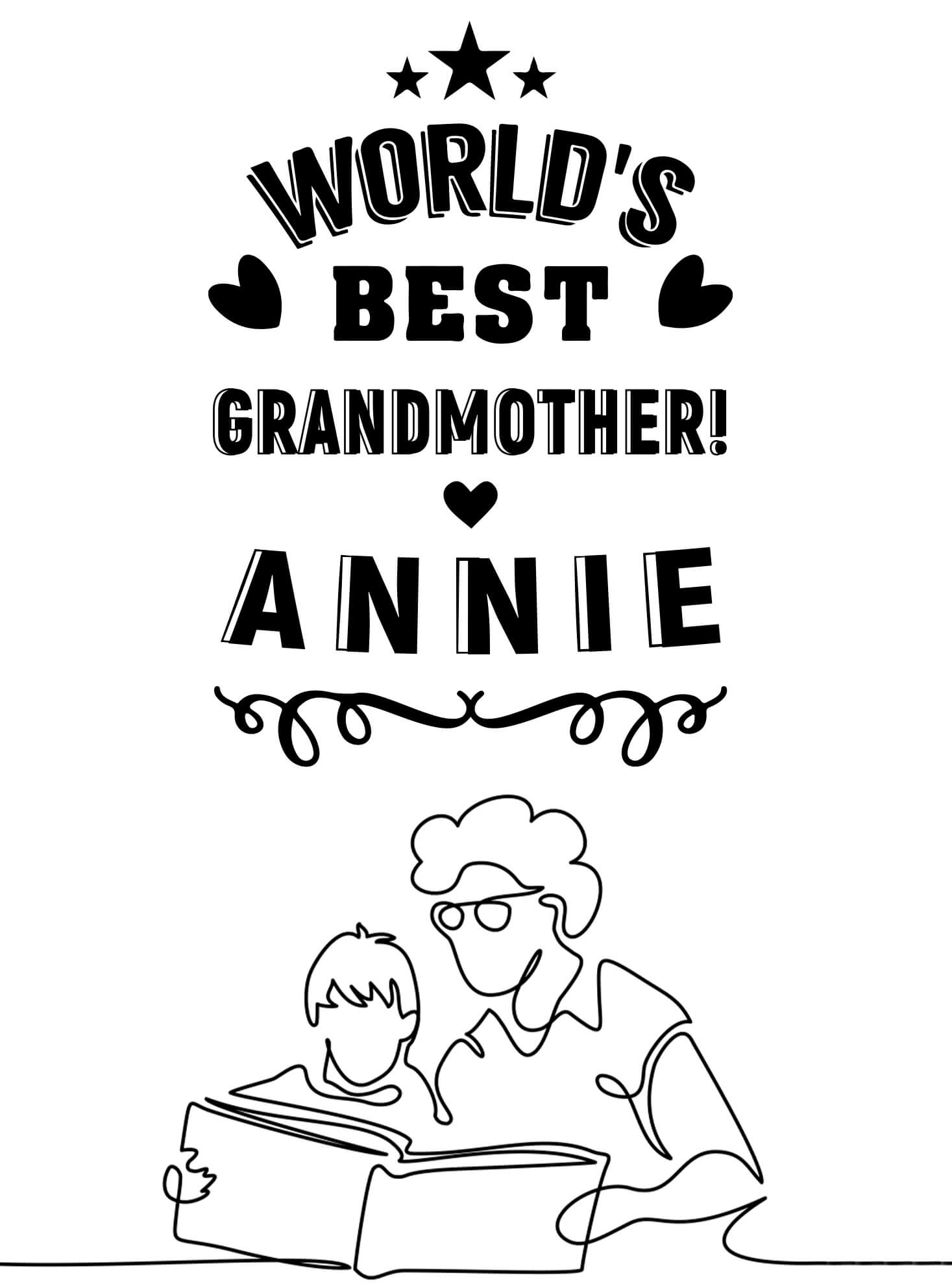 World‚Äö's Best Grandmother!